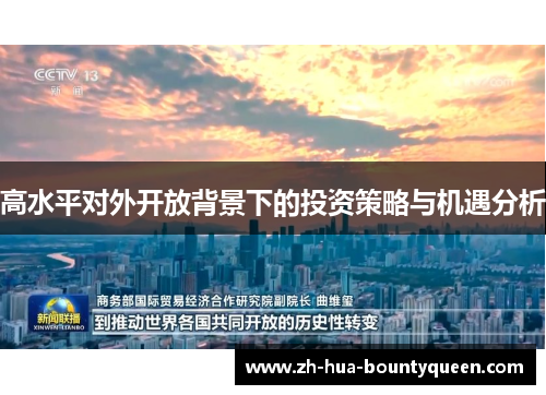 高水平对外开放背景下的投资策略与机遇分析